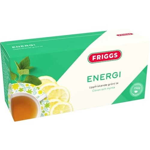 Friggs Green Tea, Energy - 20 bags