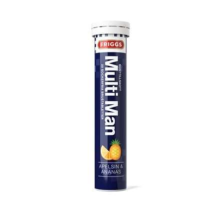 Friggs Multi-vitamin, Man - 20 effervescent tablets