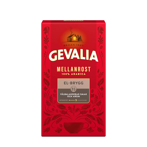 Gevalia Electric Filter Brewer Coffee, mid roast - 450 grams