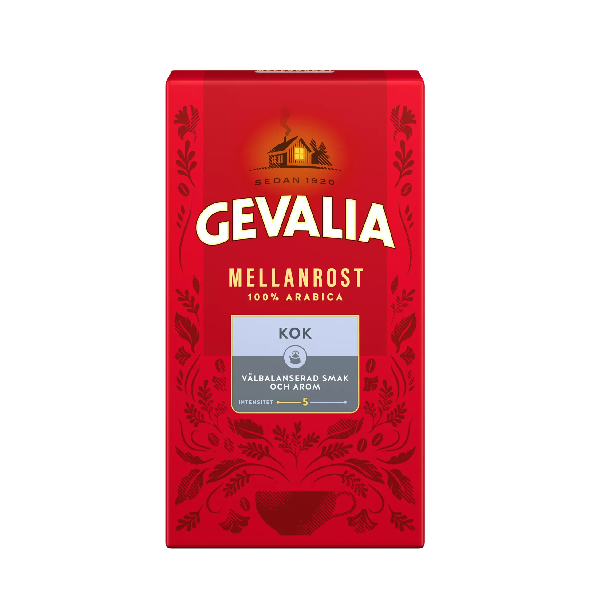 Gevalia Kok Coffee, mid roast - 450 grams