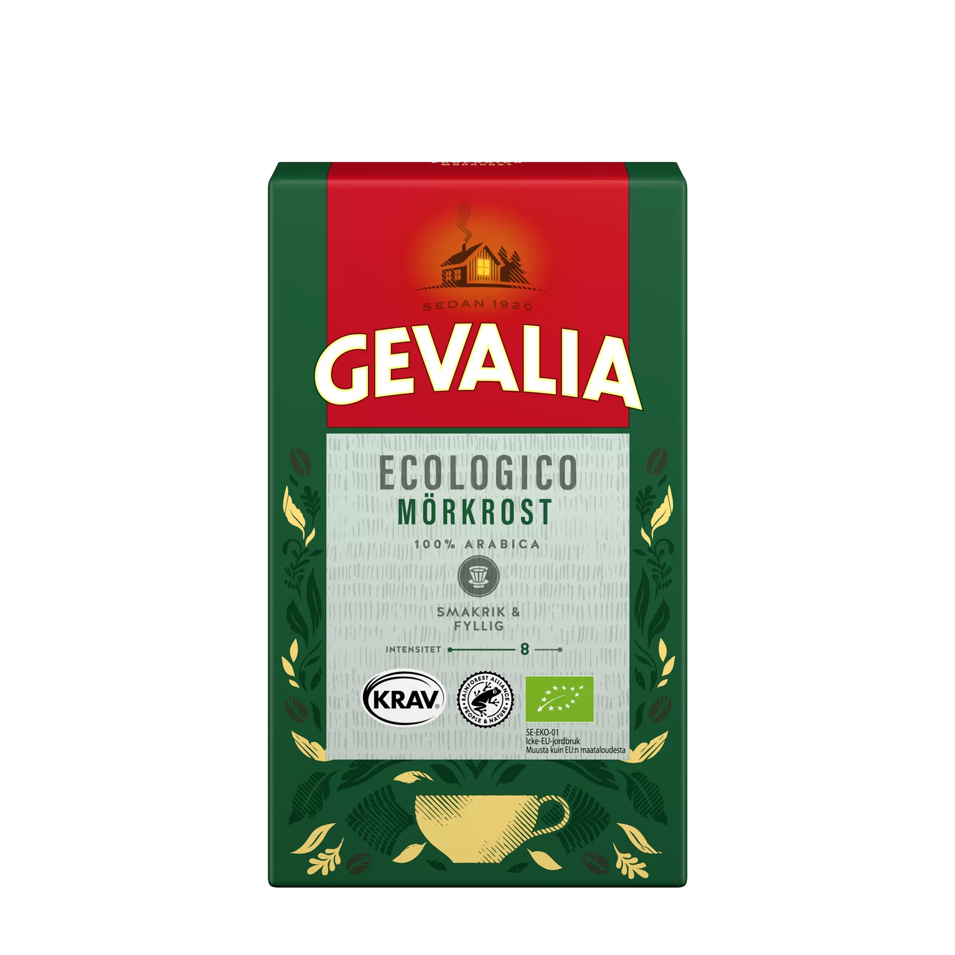 Gevalia Ekologico Filter, dark roast - 425 grams