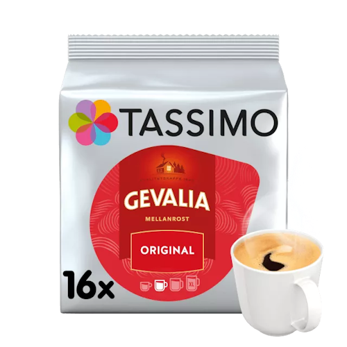 Gevalia Tassimo Original, mid roast - 16 capsules