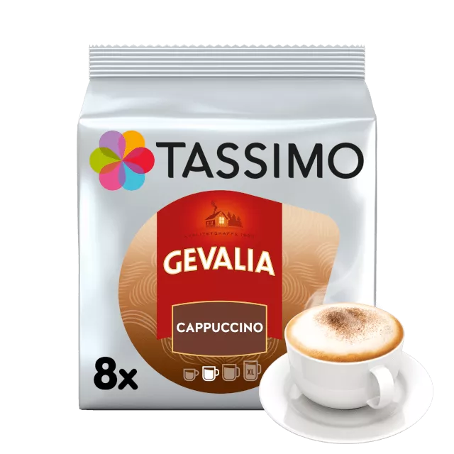 Gevalia Tassimo Cappuccino - 8 capsules