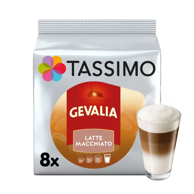 Gevalia Tassimo Latte Macchiato - 8 capsules