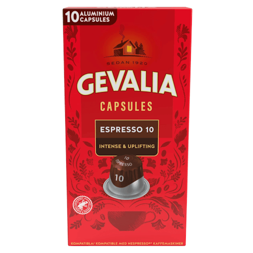 Gevalia Capsules Espresso 10 - 10 capsules