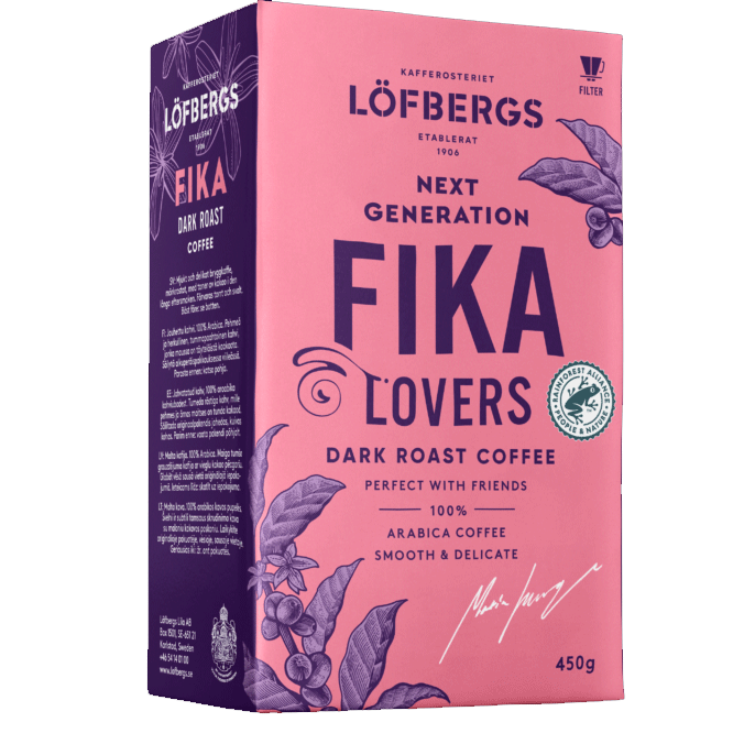 Löfbergs Next Generation Coffee Lovers Fika Dark Roast - 450 grams