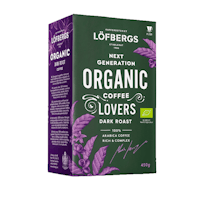 Löfbergs Next Generation Coffee Lovers Organic Dark Roast - 450 grams