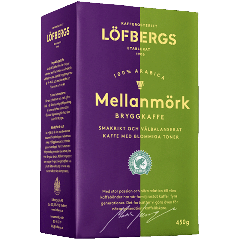 Löfbergs Medium Dark - 450 grams