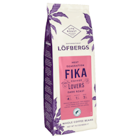 Löfbergs Next Generation Coffee Lovers Fika Dark Roast, Whole Beans - 400 grams