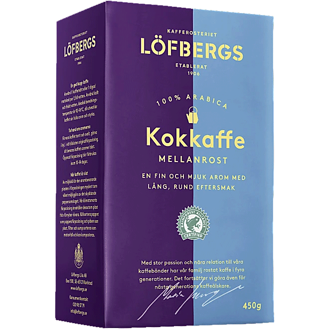Löfbergs Kokkaffe - 450 grams