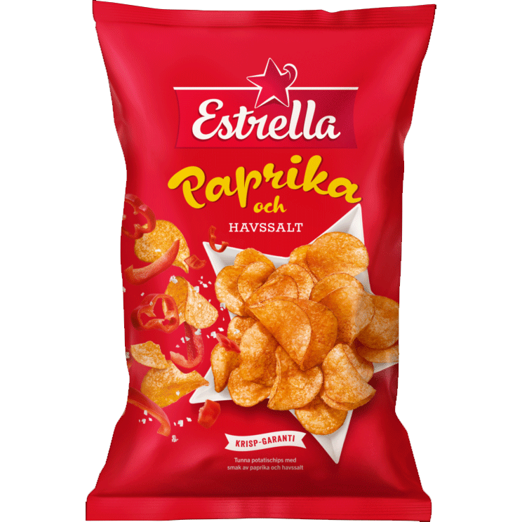 Estrella Bellpepper & Sea Salt - 275 grams