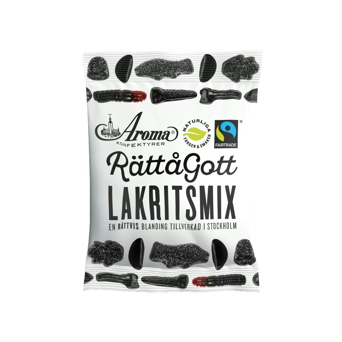 Aroma RättåGott Licorice Mix - 140 grams