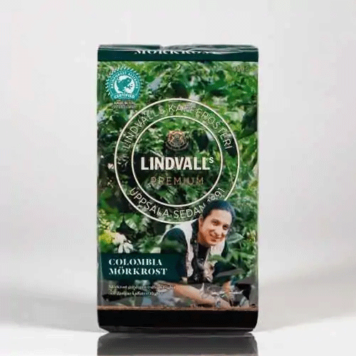 Lindvalls Kaffe Colombia, Dark Roast - 450 grams