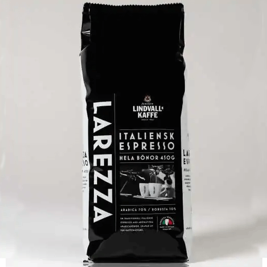 Lindvalls Kaffe Larezza Espresso, whole beans - 450 grams