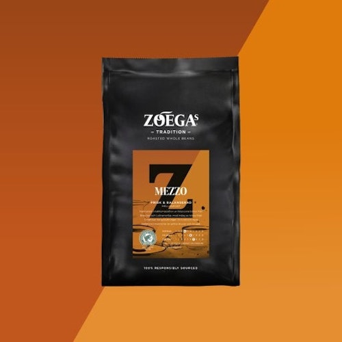 Zoégas Mezzo, whole beans - 450 grams
