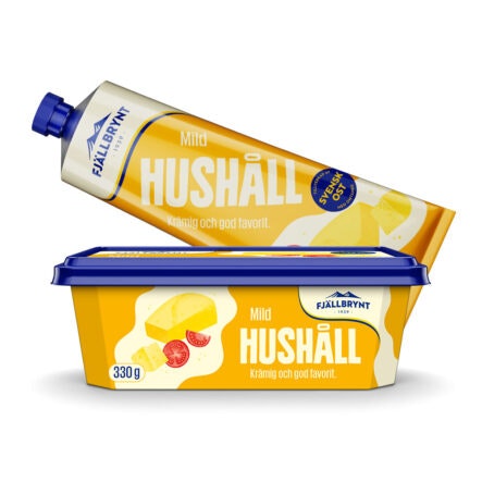 Fjällbrynt Cream Cheese Hushåll Mild (tube) - 250 grams