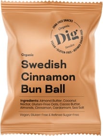 Dig Organic Swedish Cinnamon Bun Ball - 25 g