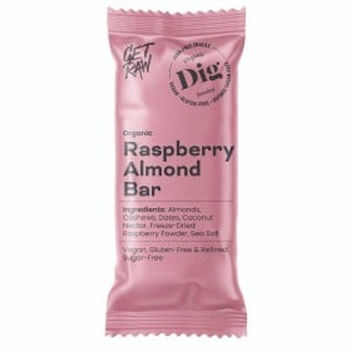 Dig Rasperry & Almond Bar - 42 g
