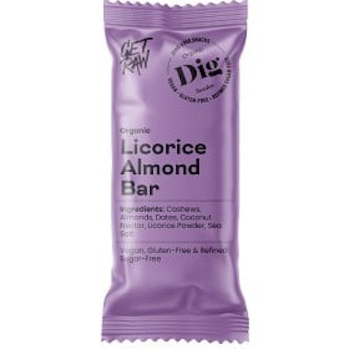 Dig Licorice & Almond Bar - 42 g