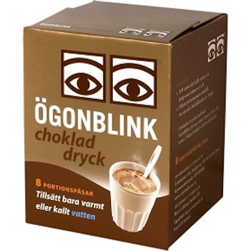Ögonblink Chocolate Drink - 8 pcs