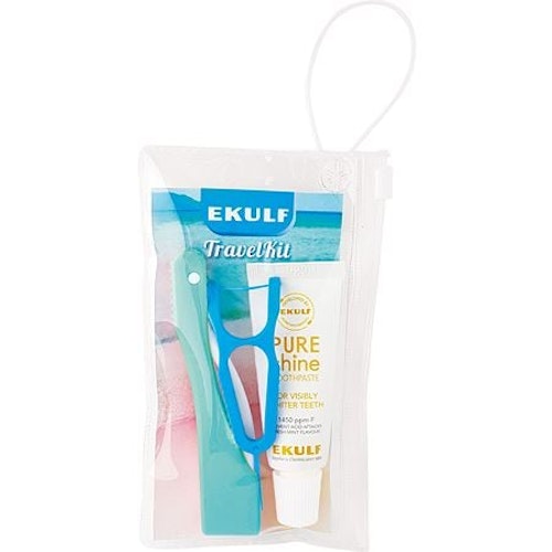 EKULF Travelkit Travel Toothbrush & Toothpaste