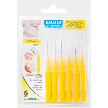 EKULF Interdental Toothbrush PH Supreme PH Supreme 0,7mm - 6 pcs
