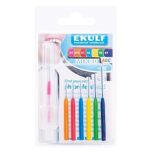 EKULF Interdental toothbrushes - 7 pcs