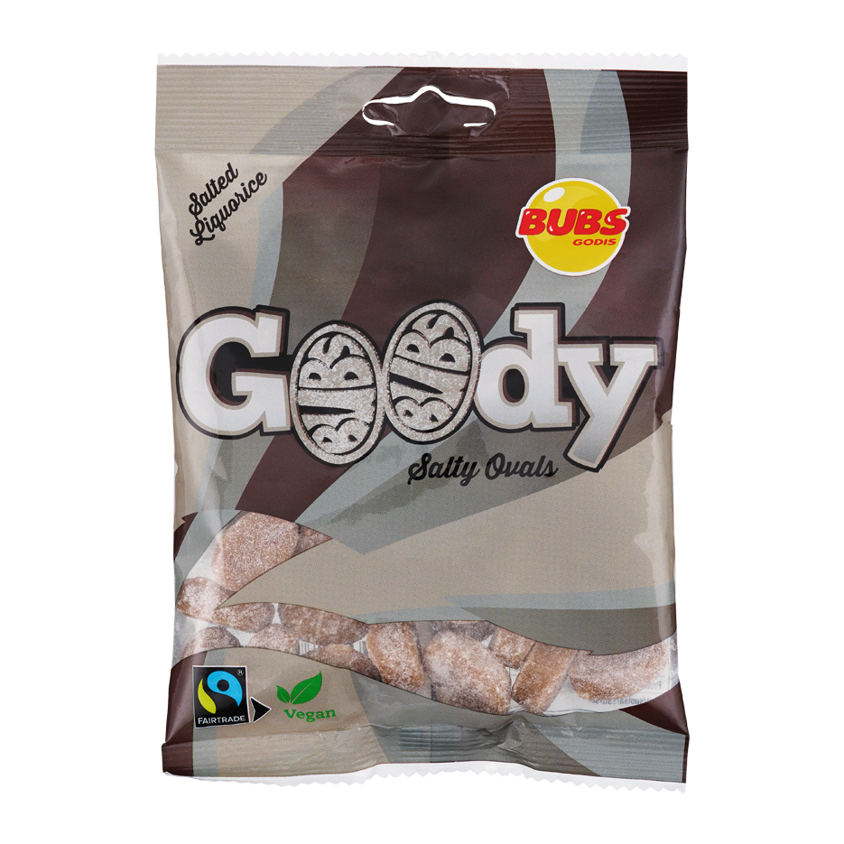 Bubs Goody Salty Ovals - 90 grams