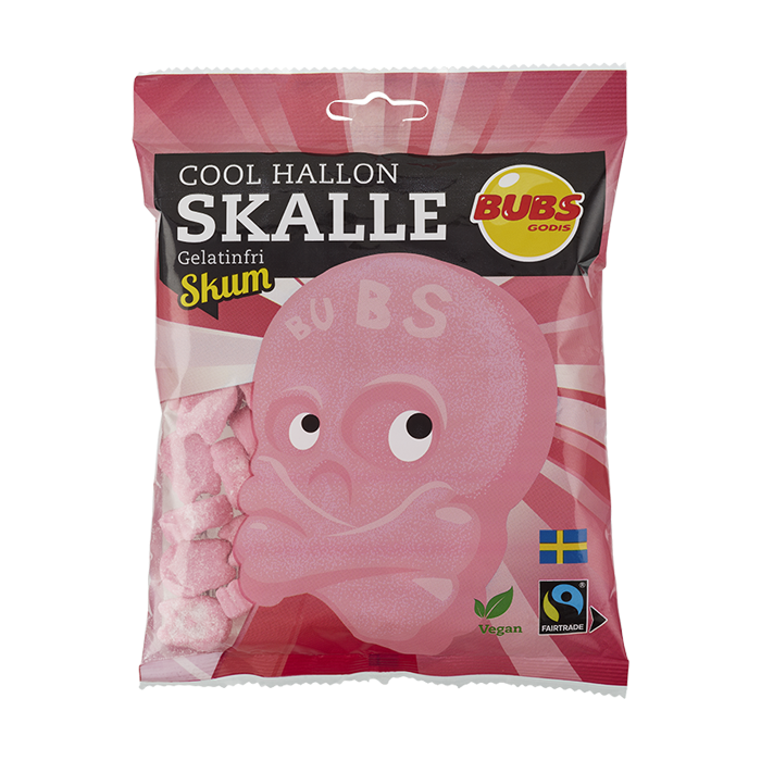 Bubs Skulls Foamy Raspberry - 90 grams