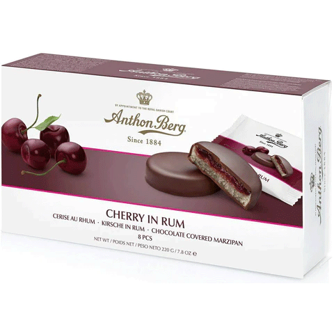 Anthon Berg, Cherry In Rum - 220 grams