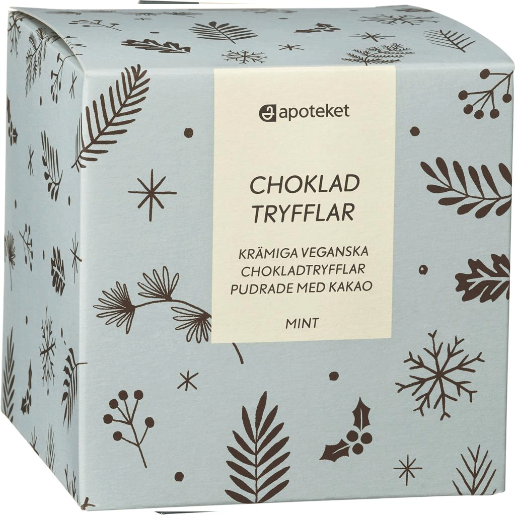 Apotekets Chocolate Truffels, Mint - 175 grams
