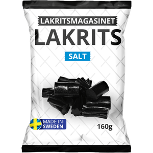 Lakritsmagasinet Salty Licorice - 160 grams