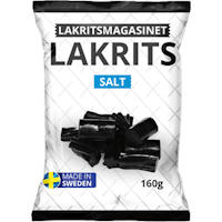 Lakritsmagasinet Salty Licorice - 160 grams