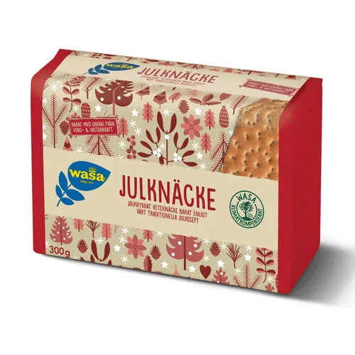 Wasa Julknäcke, Christmas Crispbread - 300 grams