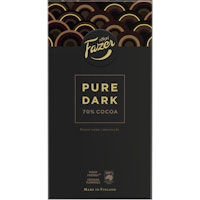 Fazer Pure Dark 70% Cocoa dark chocolate - 95 g