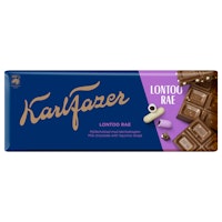 Karl Fazer Lontoo Rae Licorice dragees Milk Chocolate - 180 grams