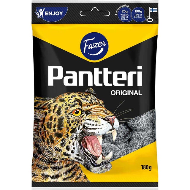Fazer Pantteri - 180 grams