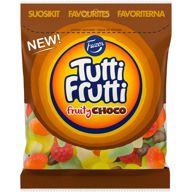 Fazer Tutti Frutti Fruity Choco - 170 grams