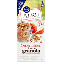 Fazer Alku Oat granola with apple - 400 g