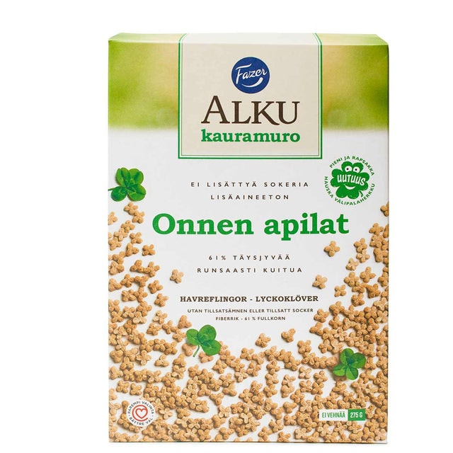 Fazer Alku Lucky clover oat cereal - 275 grams