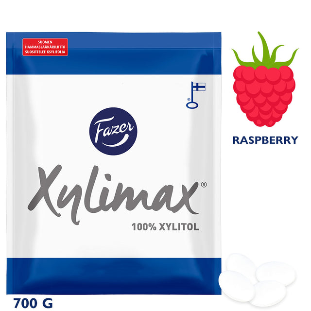 Xylimax Raspberry all-xylitol Pastilles - 700 g