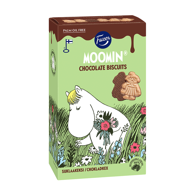 Fazer Moomin Chocolate Biscuits - 175g