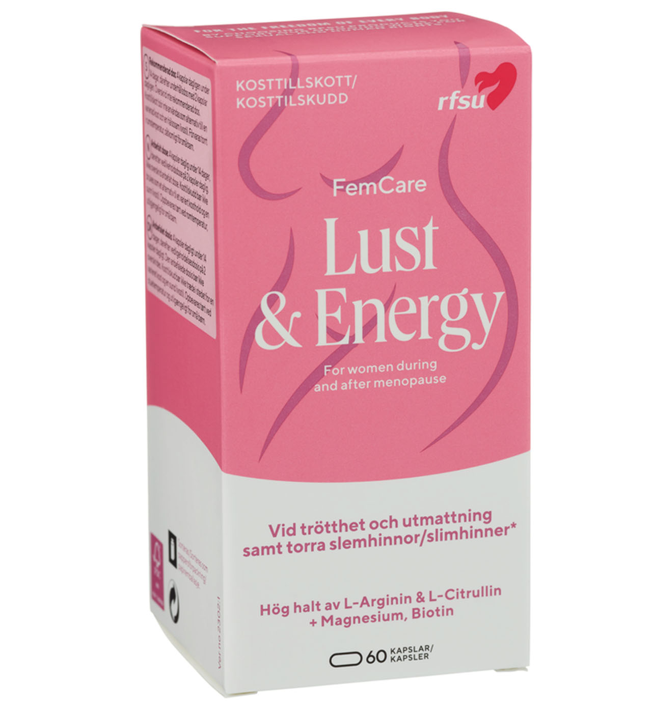 RFSU FemCare Lust & Energy - 60 capsules