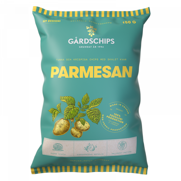 Gårdschips Parmigiano Chips - 150 grams