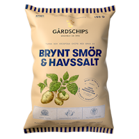 Gårdschips Brown Butter & Sea Salt - 150 grams