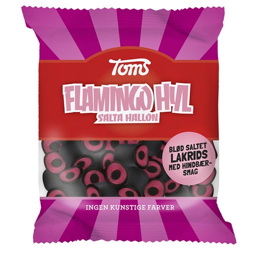 Toms Flamingohyl Salty Raspberry - 80 grams