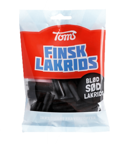 Toms Finnish Licorice - 130 grams