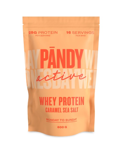 Pändy Whey Protein, Caramel Sea Salt - 600 grams