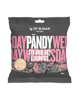 Pändy Candy Strawberry/Liquorice - 50 grams