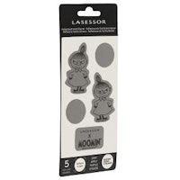 Moonin Reflective Textile Stickers, "Little My"
